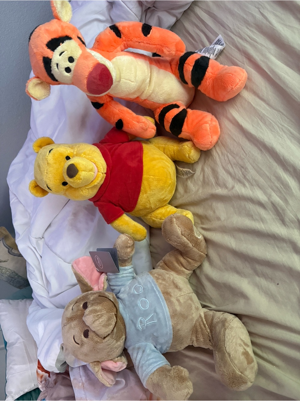 Disney’s Winnie the Pooh, Eeyore and Roo.